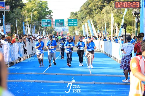 Race photo from Jabar Run 10K 2024