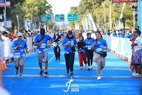 Race photo from Jabar Run 10K 2024