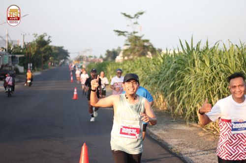 Race photo from Kediri Half Marathon 2024