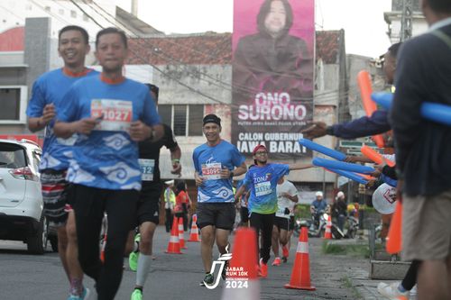 Race photo from Jabar Run 10K 2024