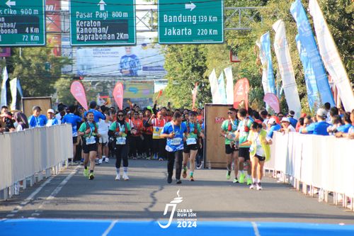 Race photo from Jabar Run 10K 2024