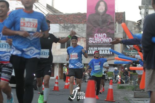 Race photo from Jabar Run 10K 2024