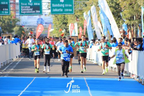 Race photo from Jabar Run 10K 2024