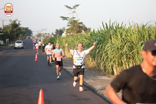 Race photo from Kediri Half Marathon 2024