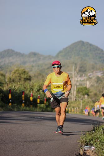 Race photo from Kelud Vertical Challenge 2024