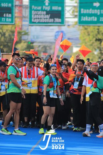 Race photo from Jabar Run 10K 2024
