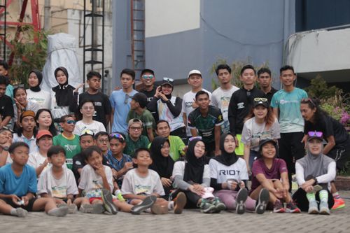 Race photo from ABR 2024 VIBES