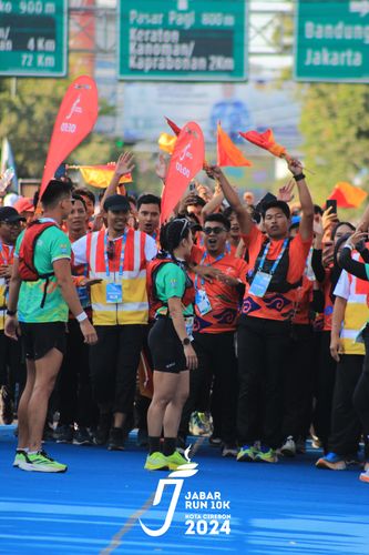 Race photo from Jabar Run 10K 2024