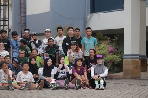 Race photo from ABR 2024 VIBES