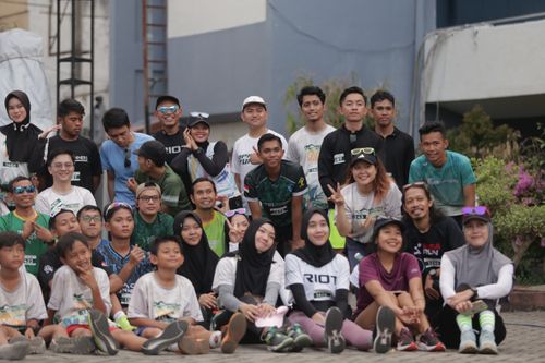 Race photo from ABR 2024 VIBES