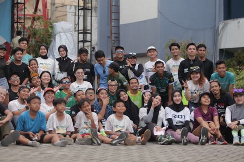 Race photo from ABR 2024 VIBES