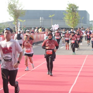Race photo from KEDIRI HALF MARATHON 2026