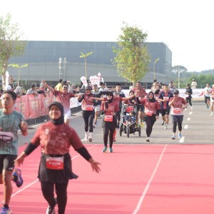 Race photo from KEDIRI HALF MARATHON 2026