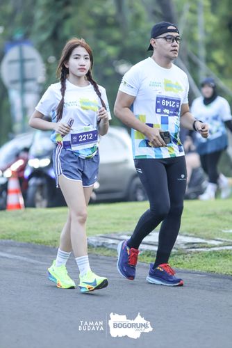 Race photo from Taman Budaya x BOGORUN 2025