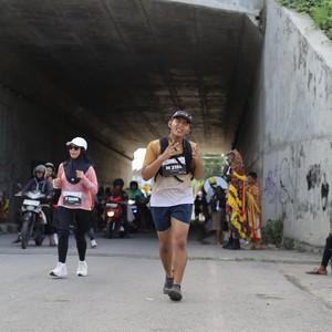 Race photo from KEDIRI HALF MARATHON 2026