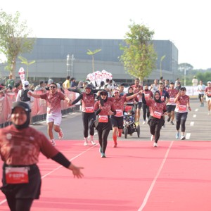Race photo from KEDIRI HALF MARATHON 2026
