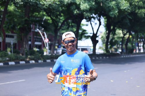 Race photo from SURABAYA ISOPLUS MARATHON 2025