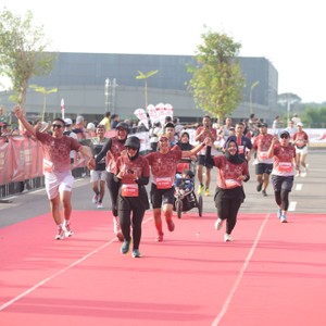 Race photo from KEDIRI HALF MARATHON 2026