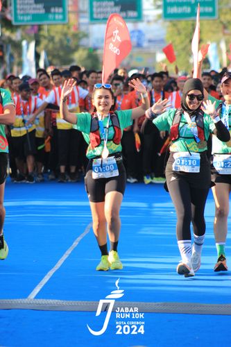 Race photo from Jabar Run 10K 2024