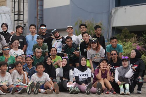 Race photo from ABR 2024 VIBES