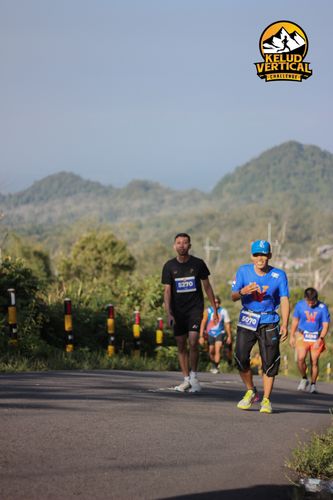 Race photo from Kelud Vertical Challenge 2024