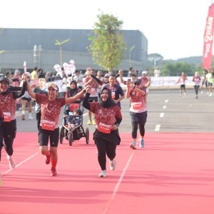 Race photo from KEDIRI HALF MARATHON 2026