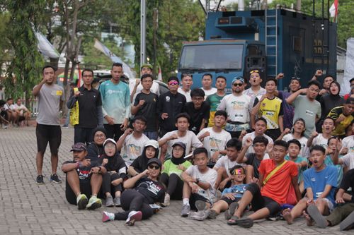 Race photo from ABR 2024 VIBES