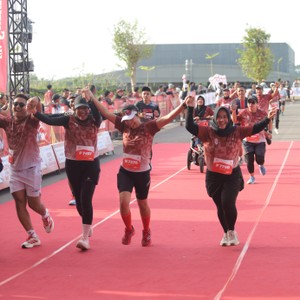 Race photo from KEDIRI HALF MARATHON 2026