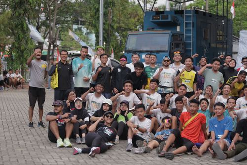 Race photo from ABR 2024 VIBES