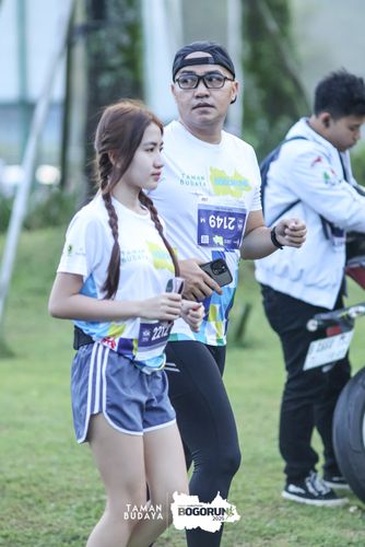 Race photo from Taman Budaya x BOGORUN 2025