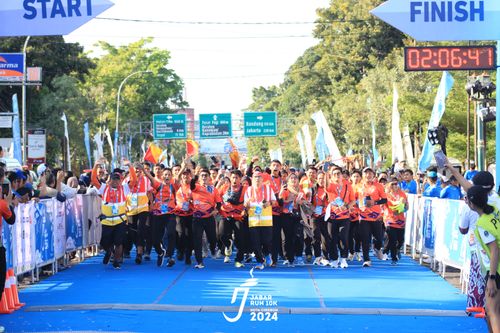 Race photo from Jabar Run 10K 2024