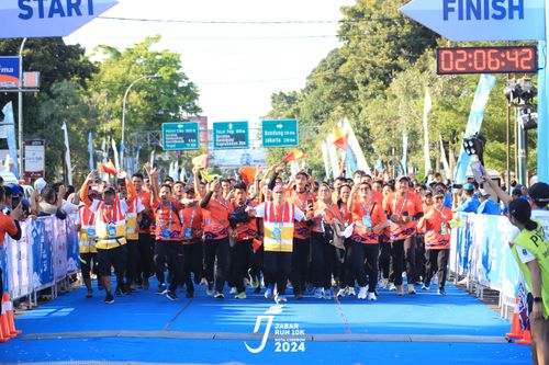 Race photo from Jabar Run 10K 2024