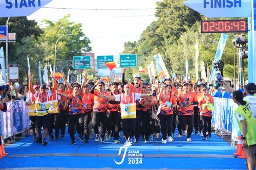 Race photo from Jabar Run 10K 2024