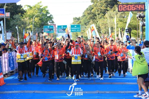 Race photo from Jabar Run 10K 2024