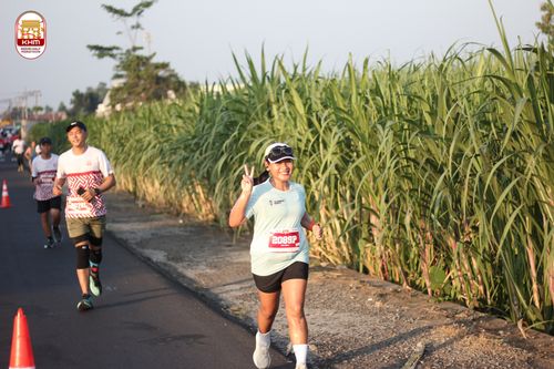 Race photo from Kediri Half Marathon 2024