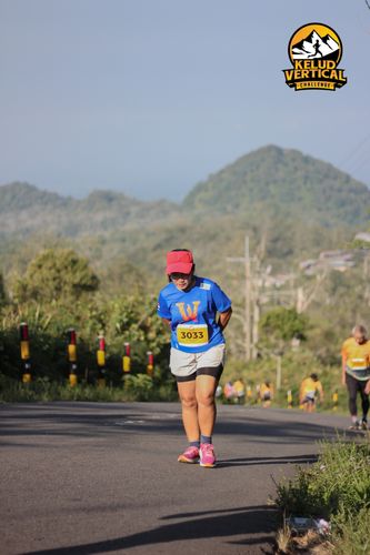 Race photo from Kelud Vertical Challenge 2024