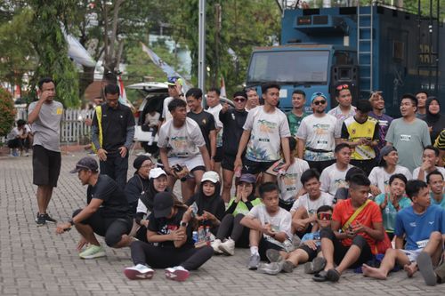 Race photo from ABR 2024 VIBES