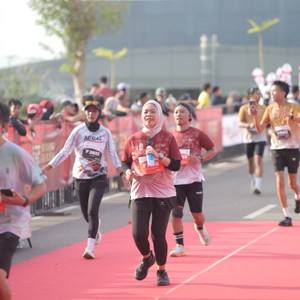 Race photo from KEDIRI HALF MARATHON 2026