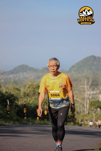 Race photo from Kelud Vertical Challenge 2024