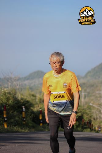Race photo from Kelud Vertical Challenge 2024