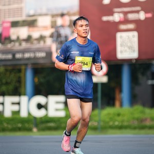 Race photo from BOGORUN 2026