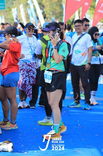 Race photo from Jabar Run 10K 2024