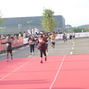 Race photo from KEDIRI HALF MARATHON 2026
