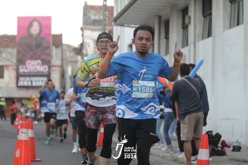 Race photo from Jabar Run 10K 2024