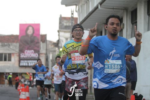 Race photo from Jabar Run 10K 2024