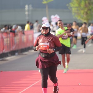 Race photo from KEDIRI HALF MARATHON 2026