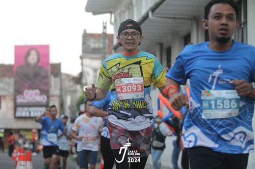 Race photo from Jabar Run 10K 2024