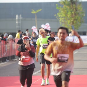 Race photo from KEDIRI HALF MARATHON 2026