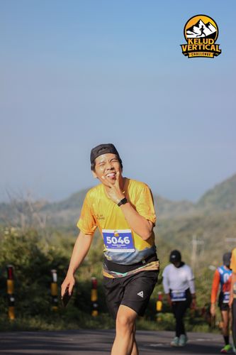 Race photo from Kelud Vertical Challenge 2024