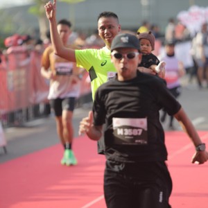 Race photo from KEDIRI HALF MARATHON 2026
